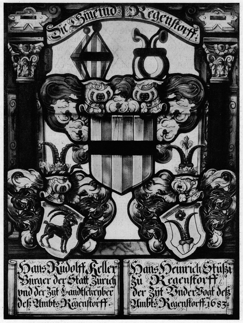 Våbenskjold af Hans Wilhelm Wolf