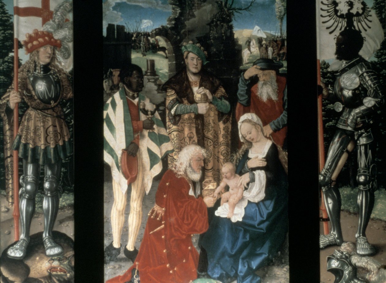 Tilbedelse af Magi, 1507 af Hans Baldung