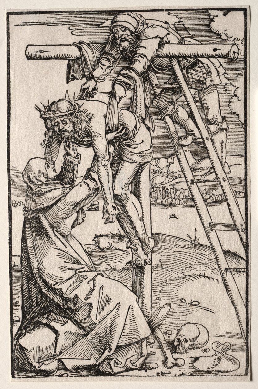 Nedstigning fra korset, 1505. af Hans Baldung