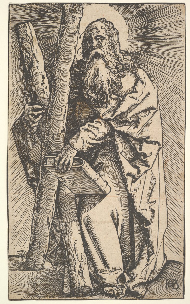 Sankt Andreas, 15.-16. århundrede. af Hans Baldung