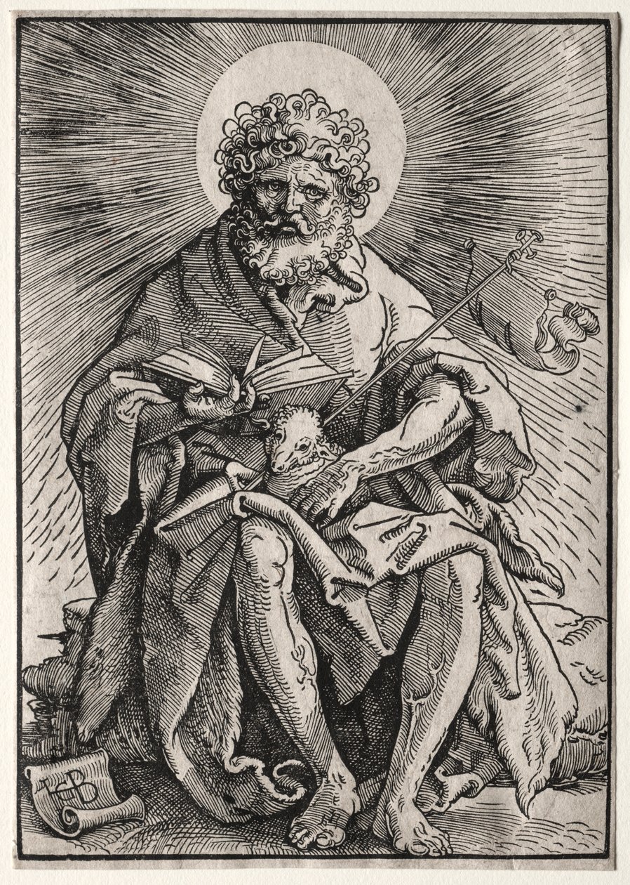 Johannes Døberen, ca. 1518-19. af Hans Baldung