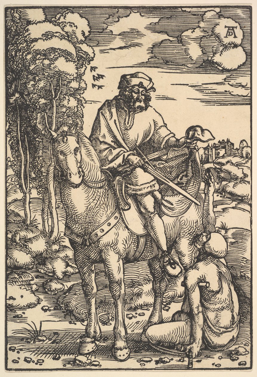 Sankt Martin, 1500-tallet. af Hans Baldung