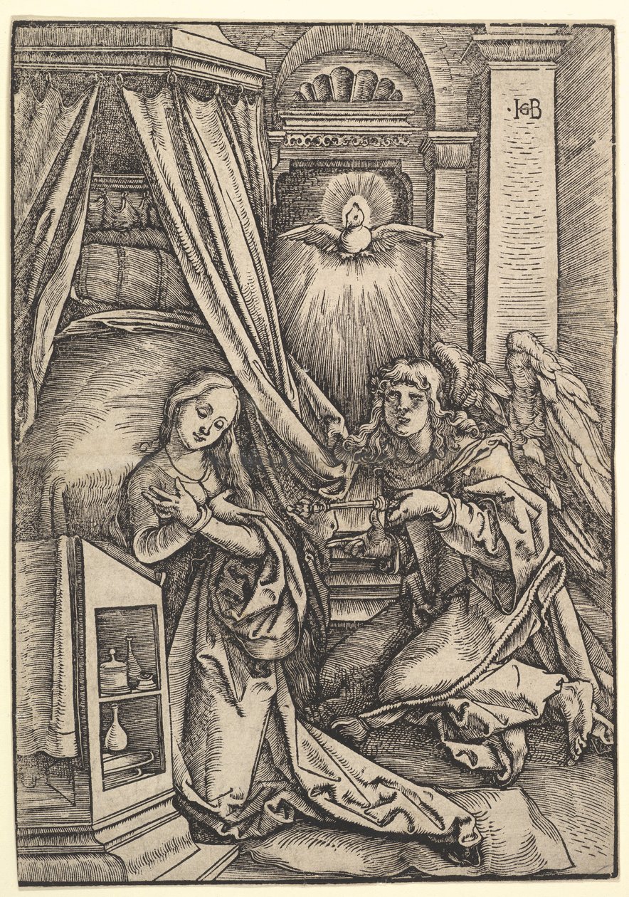 Bebudelsen, 1514. af Hans Baldung