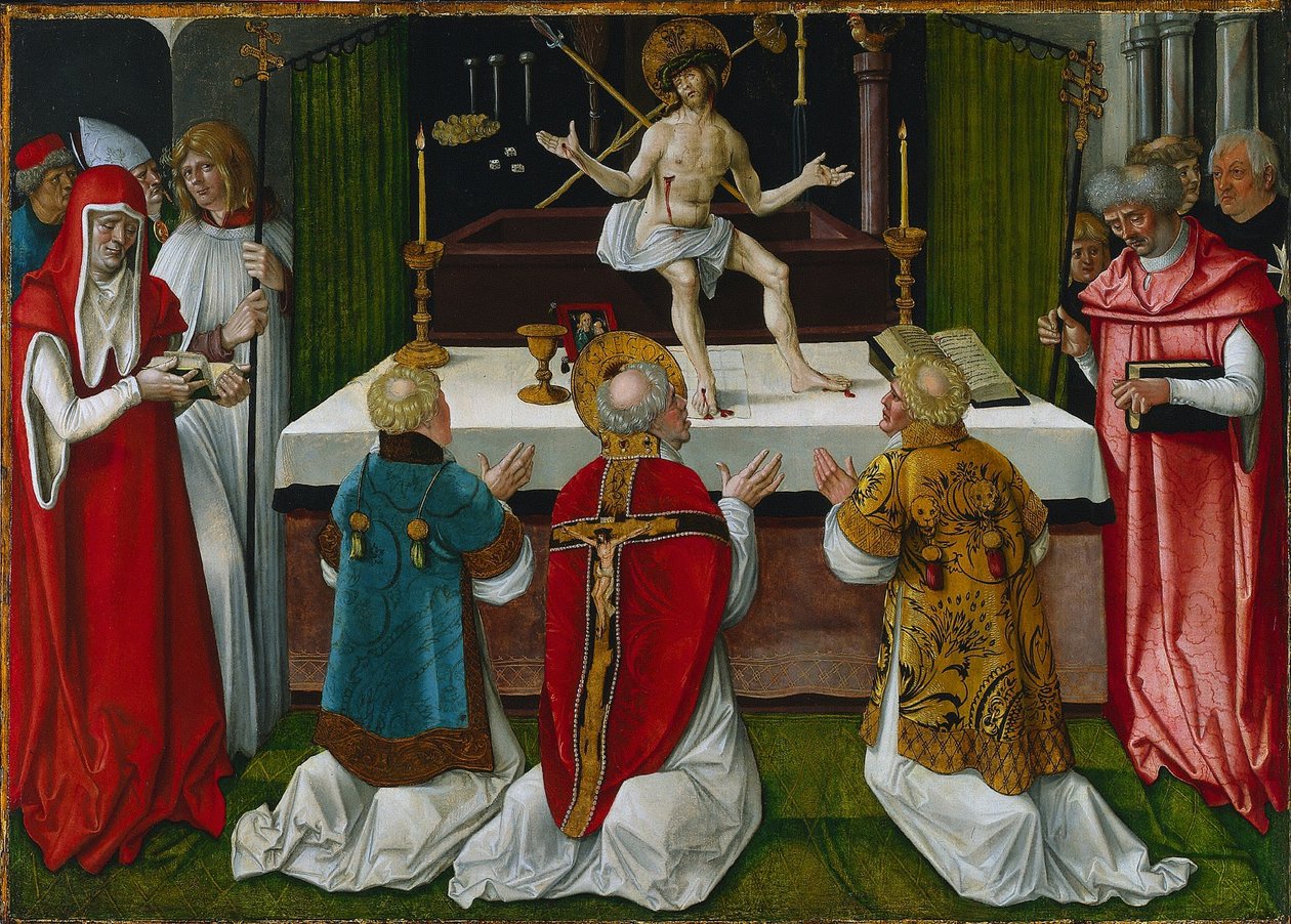 Sankt Gregors messe, 1511. af Hans Baldung