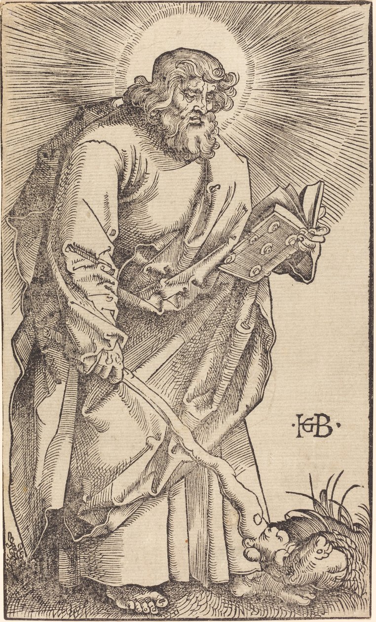 Apostlen Judas Thaddeus af Hans Baldung Grien
