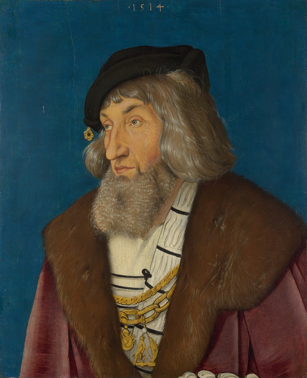 Portræt af en mand af Hans Baldung Grien