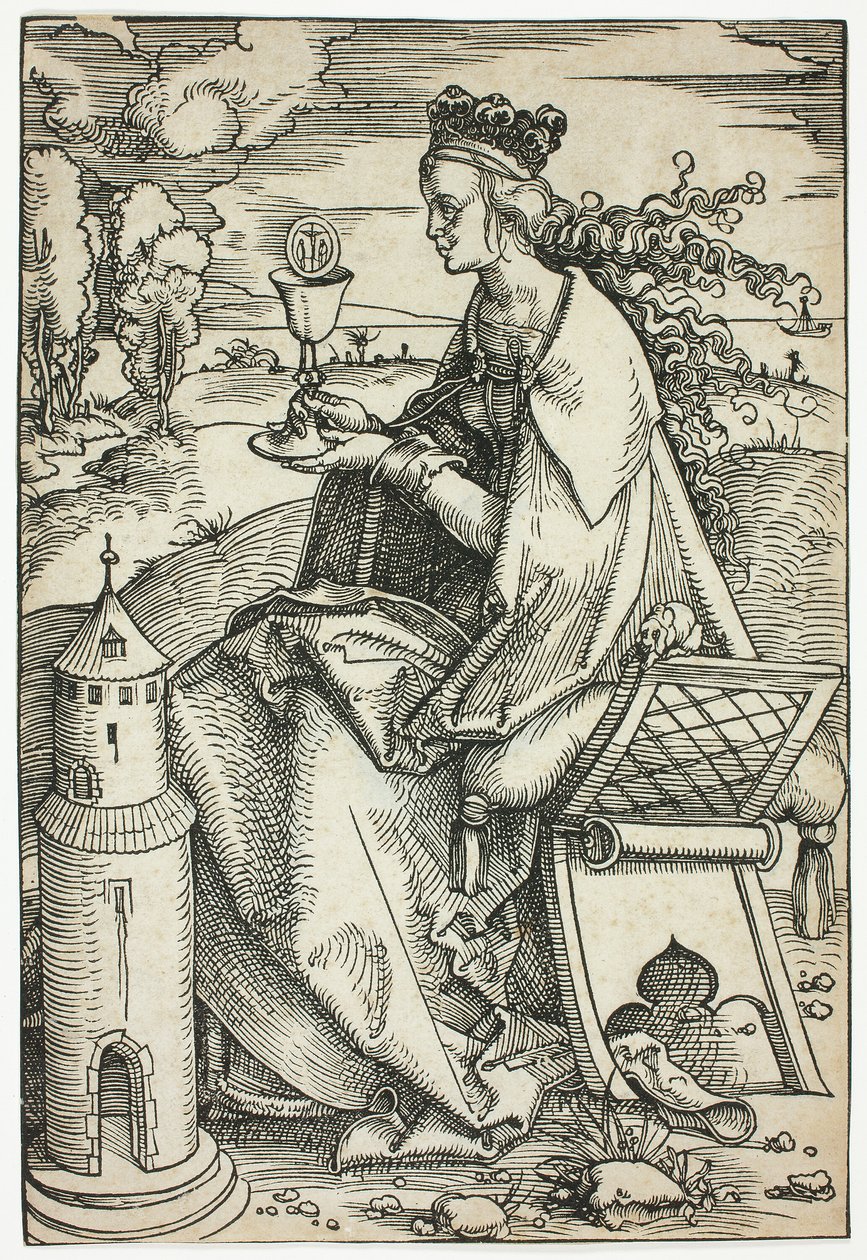 Sankt Barbara af Hans Baldung Grien