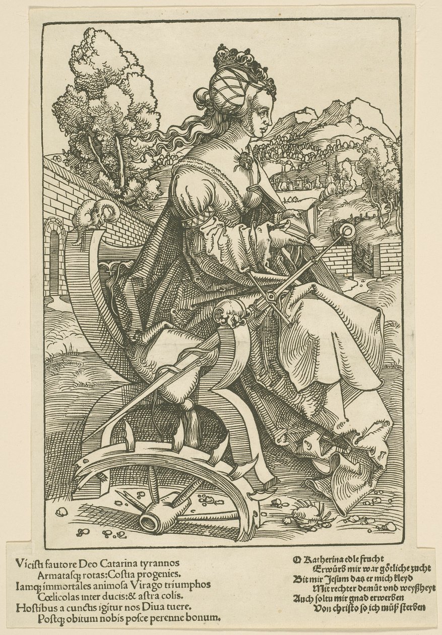 Sankt Catherine af Hans Baldung Grien
