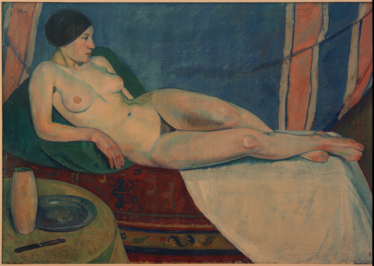 Stor liggende af Hans Barthelmess