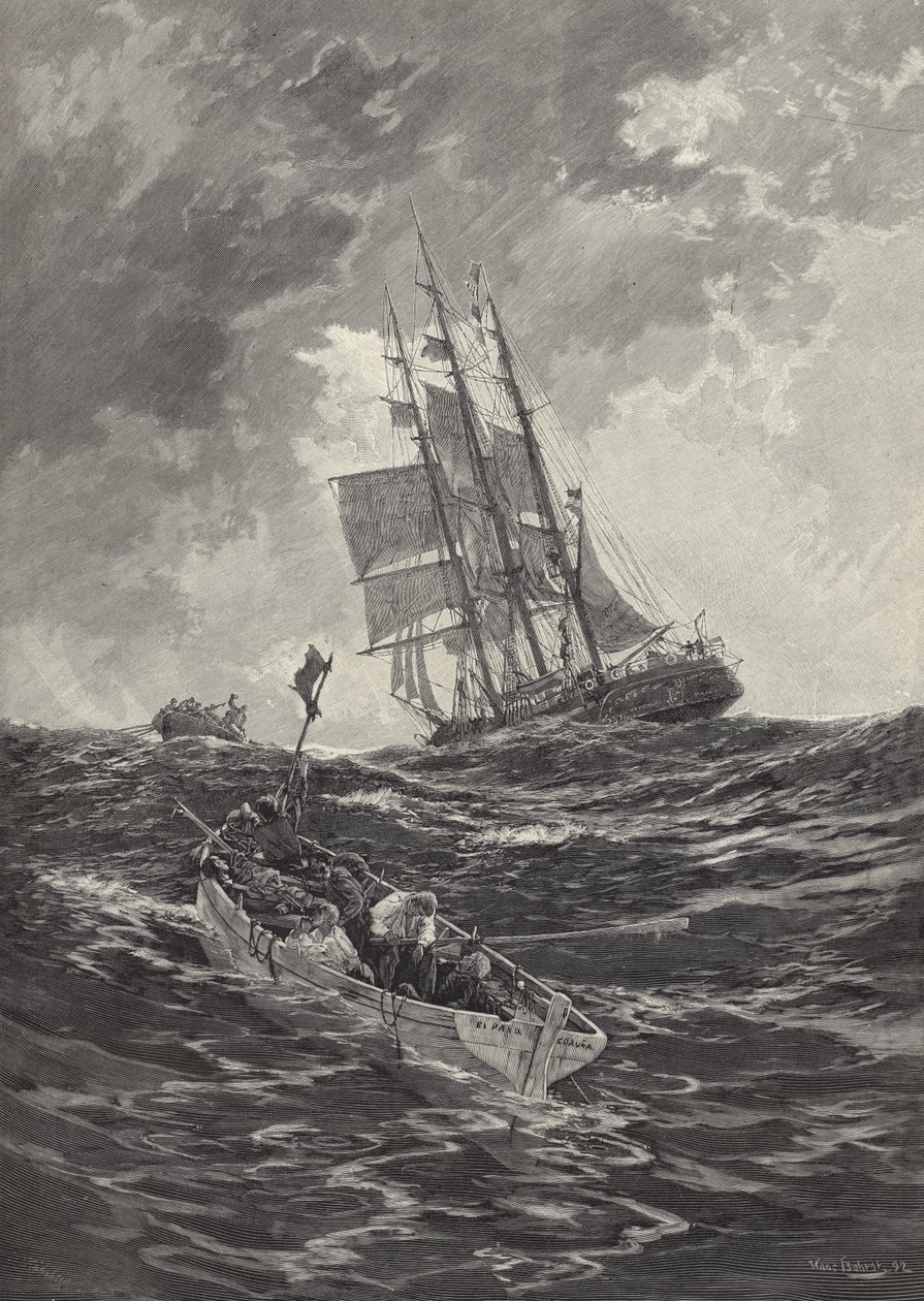 Saved (engraving) af Hans Bohrdt