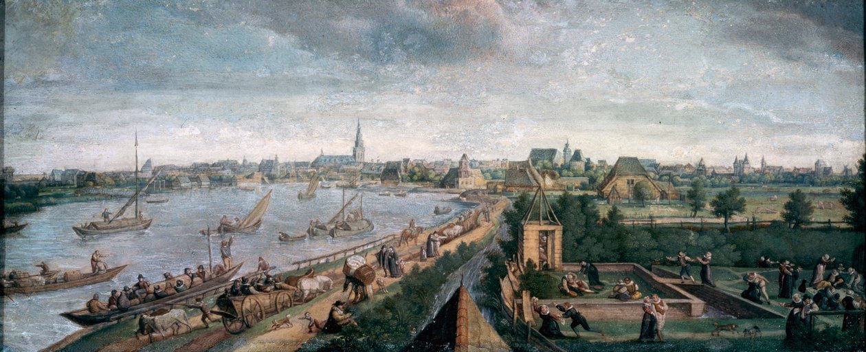 Landsforlystelser, 1592. af Hans Bol