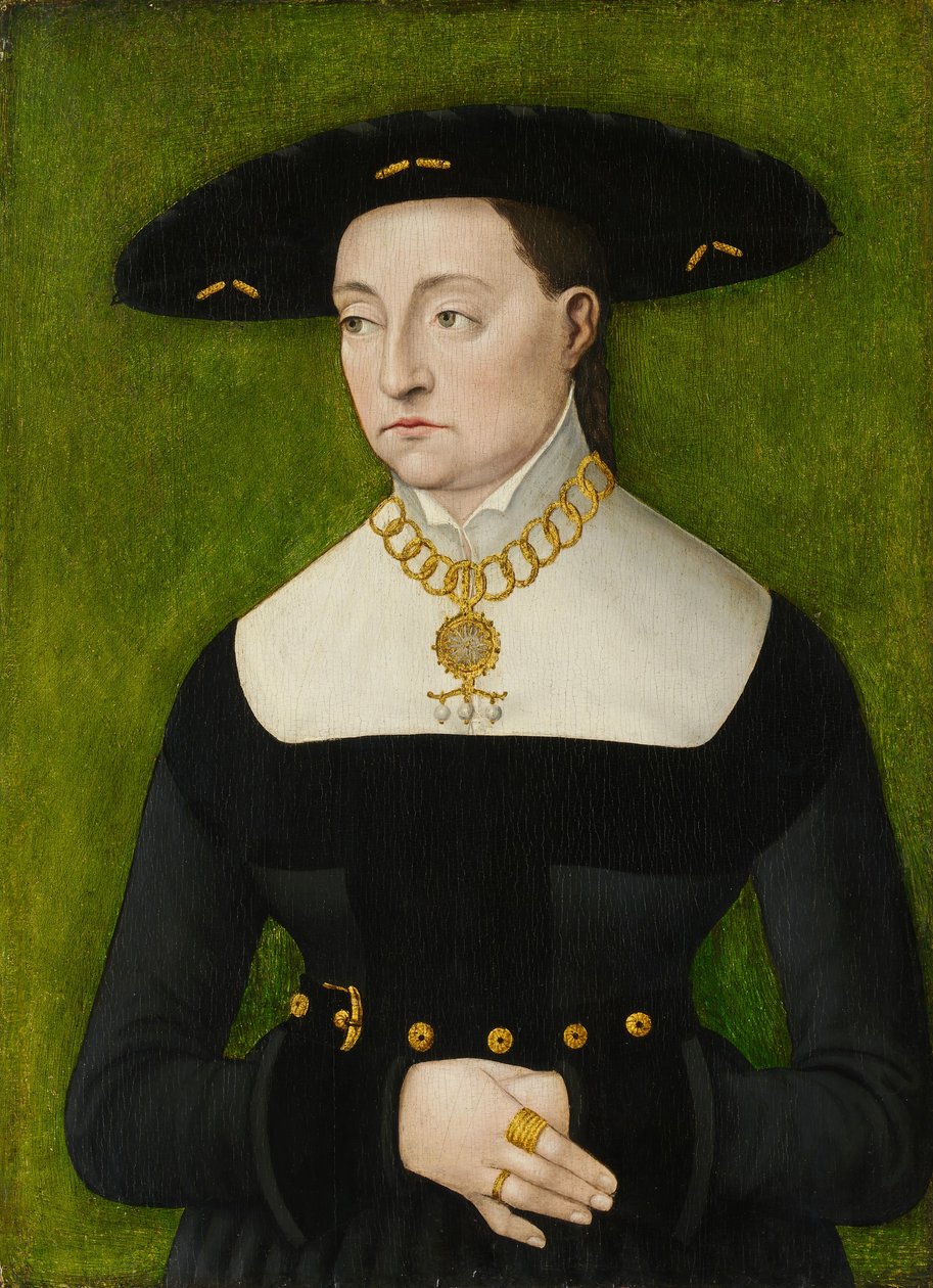 Katharina Merian. af Hans Brosamer
