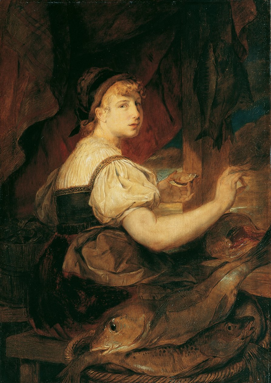 fiskesælger af Hans Canon