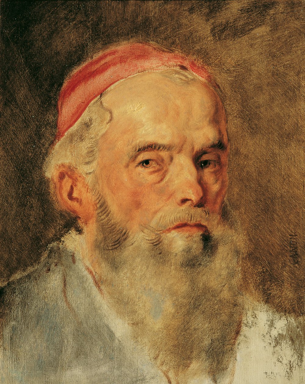 Hovedstudie for Johannis-logen af Hans Canon