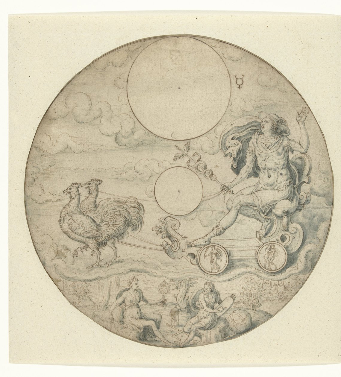 Planeten Merkur af Hans Collaert (I)
