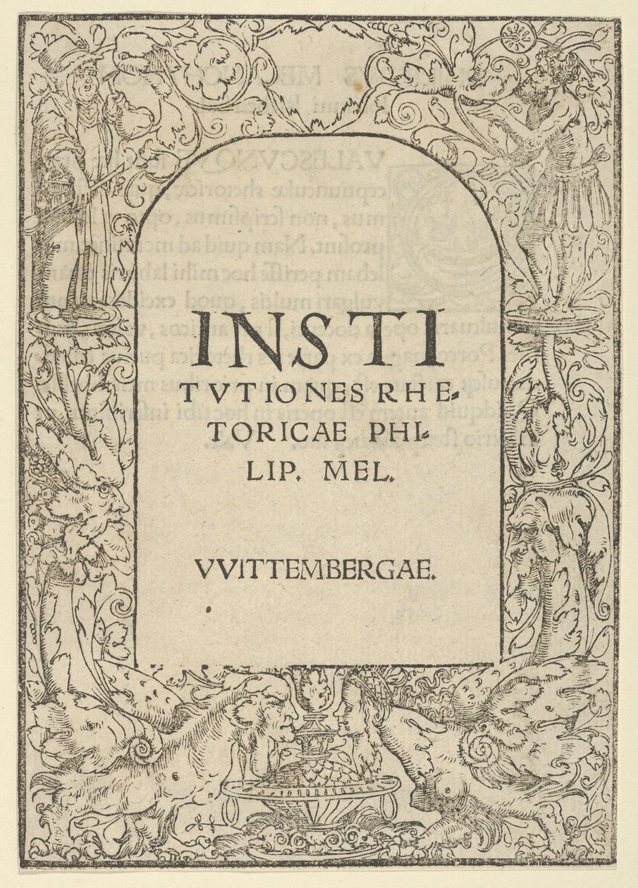 Titelkant, begyndelsen af 1500-tallet. af Hans Cranach