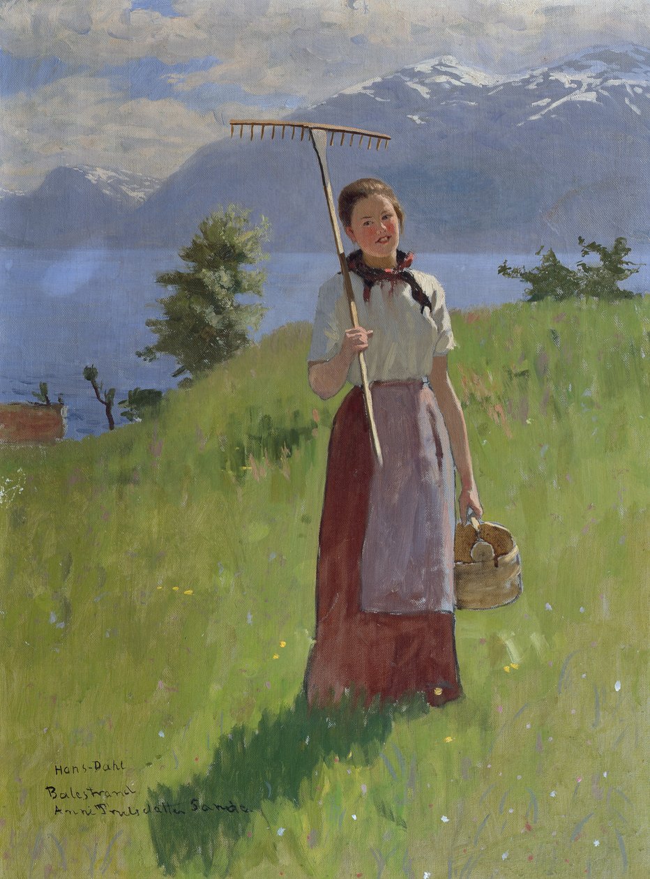 Anne Trulsdatter Sande, Balestrand af Hans Dahl