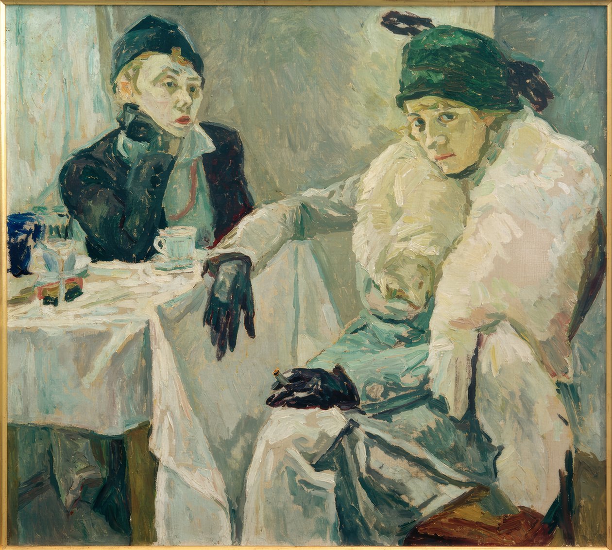 To damer i cafeen af Hans Fuglsang