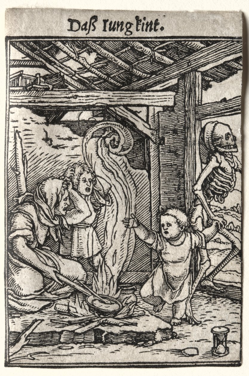 Dødedansen: Barnet af Hans Holbein