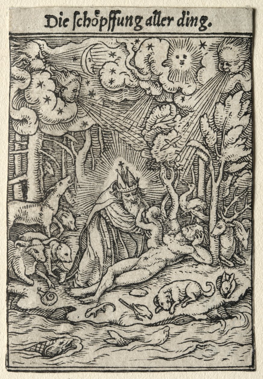 Dødedansen: Skabelsen. af Hans Holbein