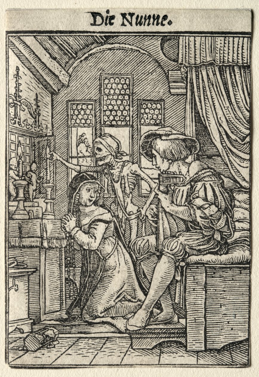 Dødedansen: Nonnen af Hans Holbein