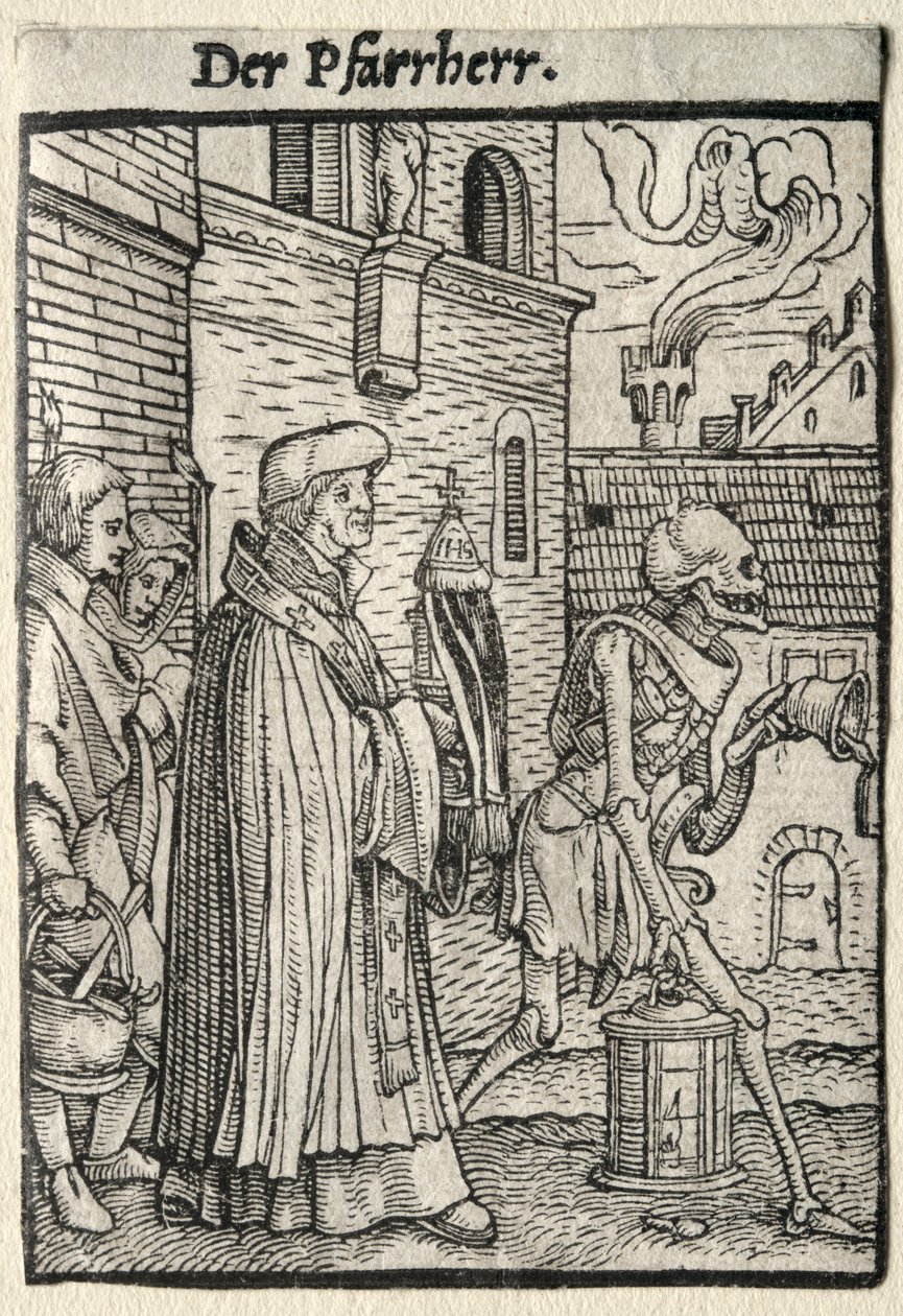 Dødedansen: Præsten af Hans Holbein