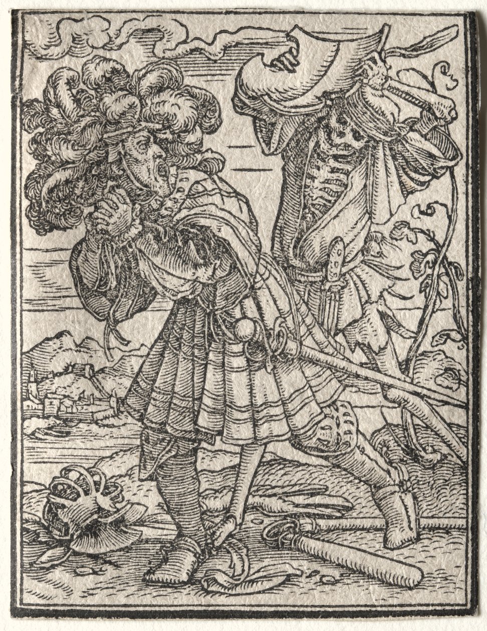 Dødedansen: Greven af Hans Holbein