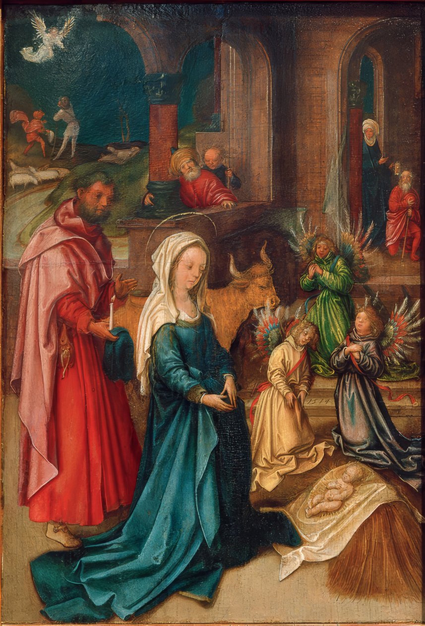 Kristi fødsel af Hans Holbein der ältere