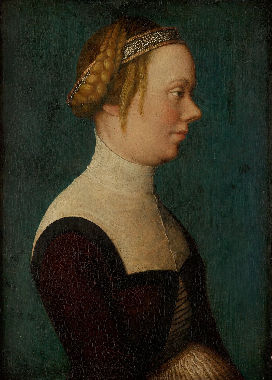 Portræt af en kvinde af Hans Holbein the Elder