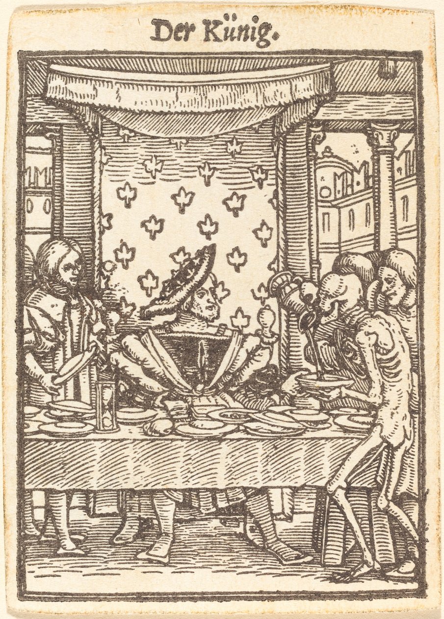 kongen af Hans Holbein der Jüngere