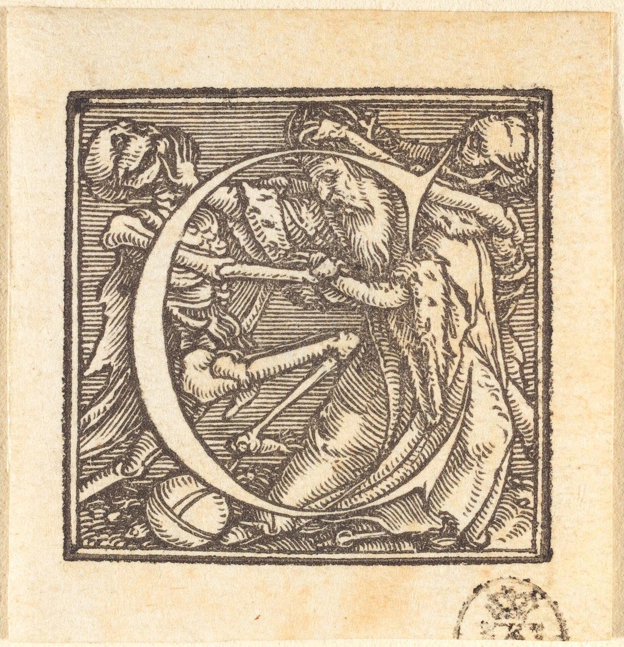 Bogstav C. af Hans Holbein der Jüngere