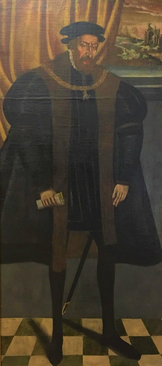 Kejser Ferdinand I af Habsburg (uden ramme) af Hans Krell