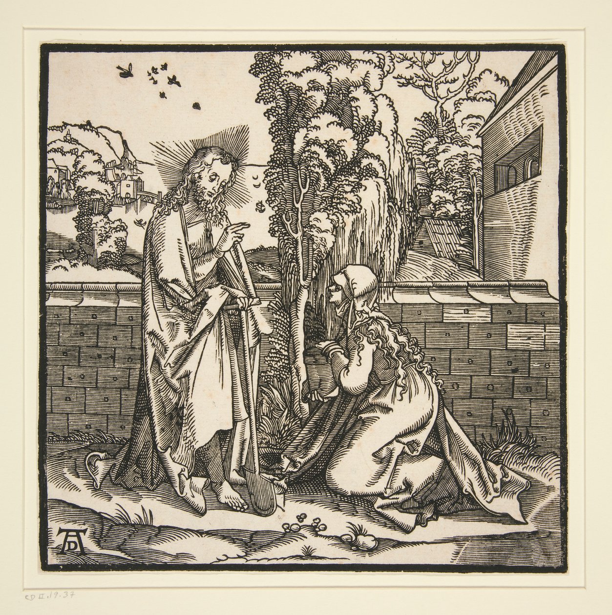 Kristus og Magdalene af Hans Leonard Schaufelein