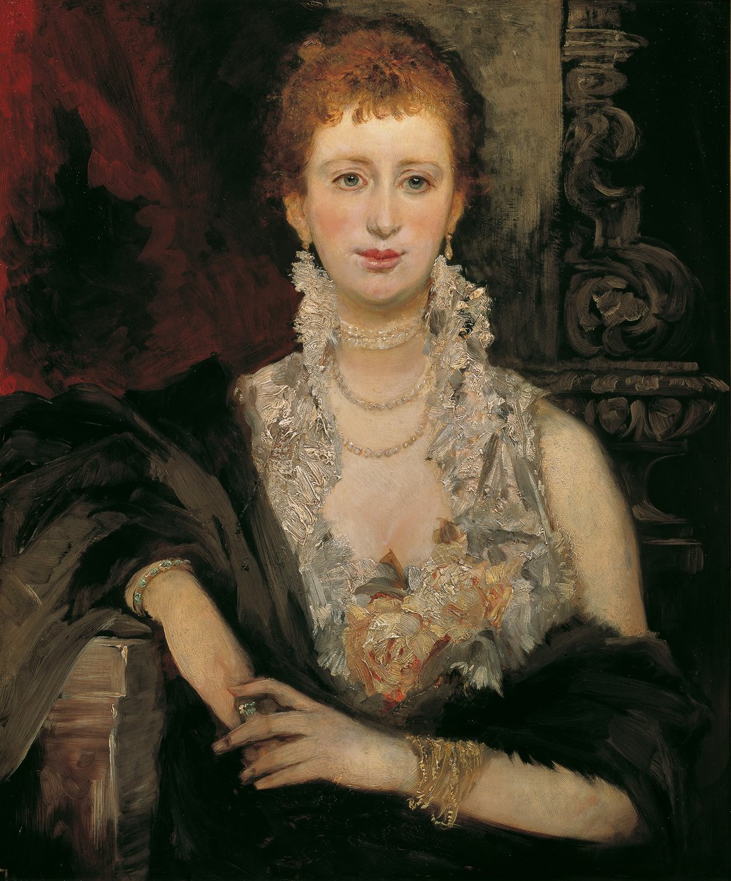 Clothilde Øl af Hans Makart