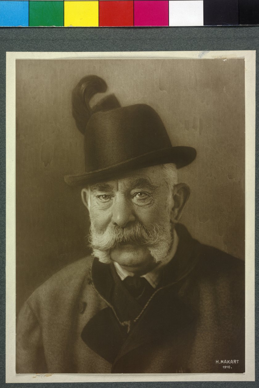 Kejser af Østrig Franz Joseph I af Hans Makart