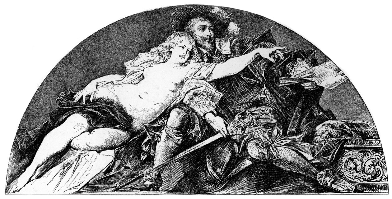 Peter Paul Rubens, flamsk barokkunstner, c1880-1882 af Hans Makart