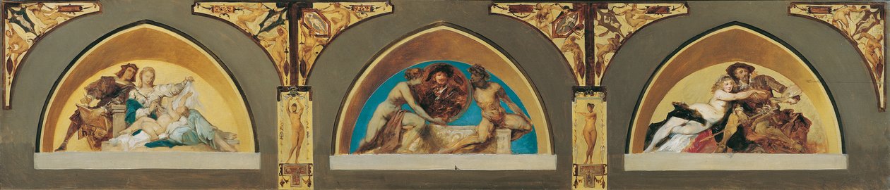 Raffael, Rembrandt, Rubens af Hans Makart