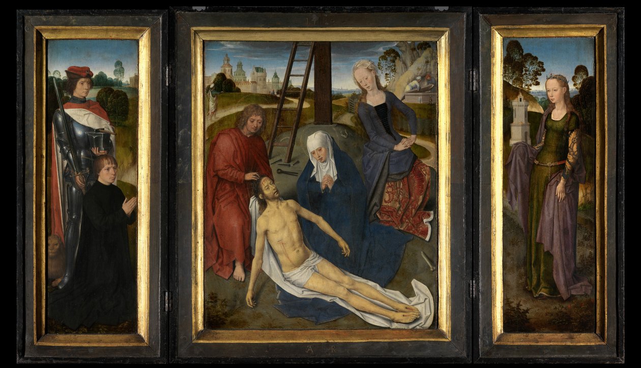 Triptykon af Adriaan Reins af Hans Memling