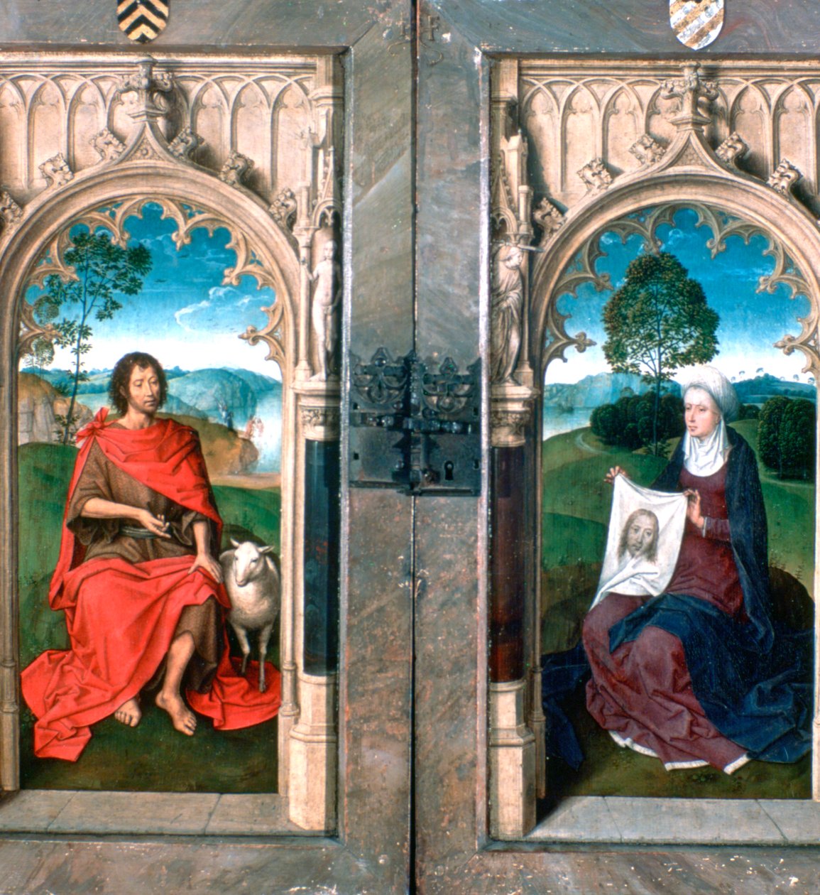 Triptykon af Jan Florain, 1479 af Hans Memling