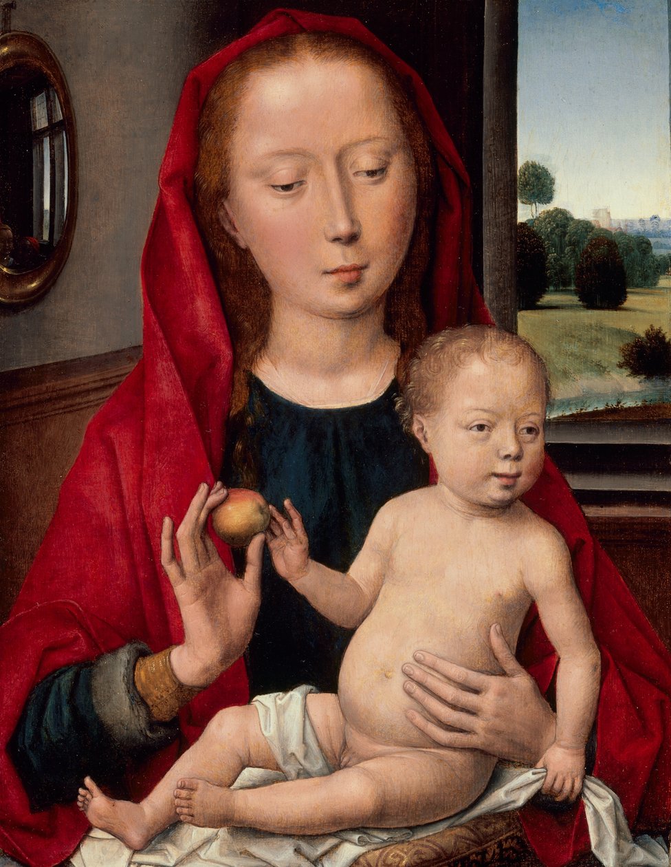 Jomfru og barn af Hans Memling