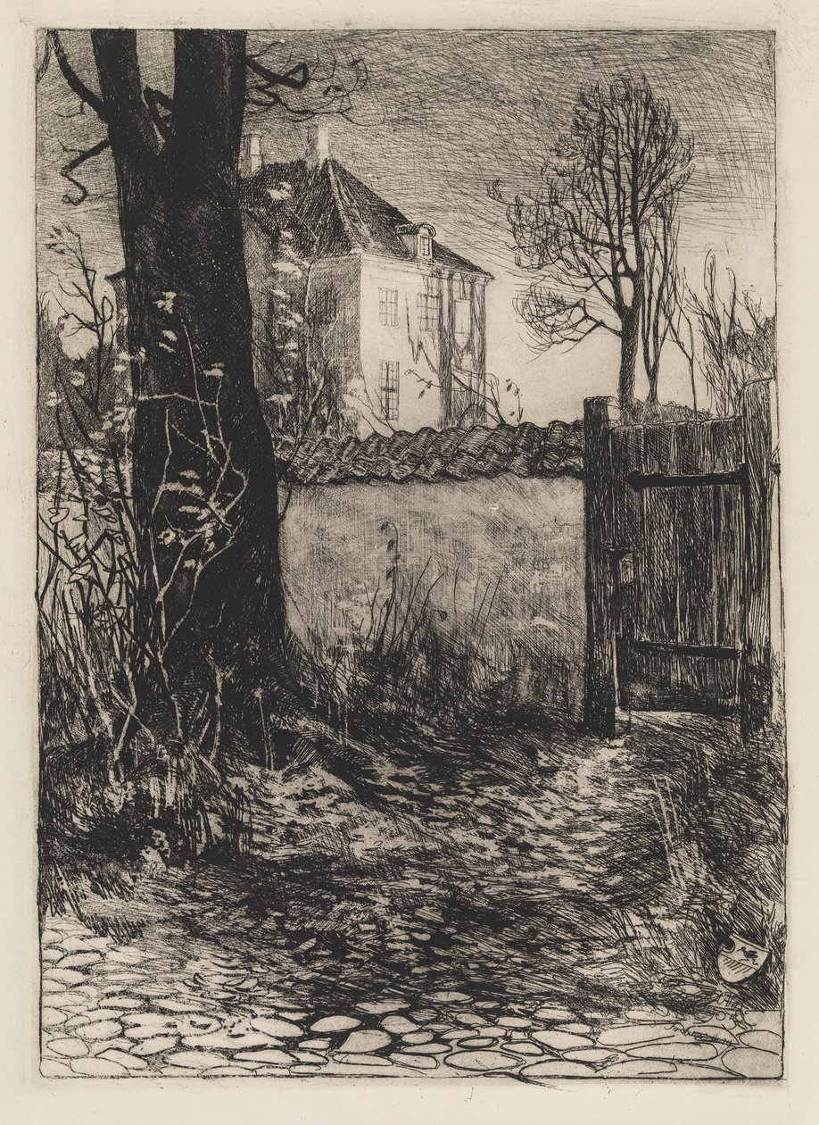 Huset i Skipperallee af Hans Nikolaj Hansen