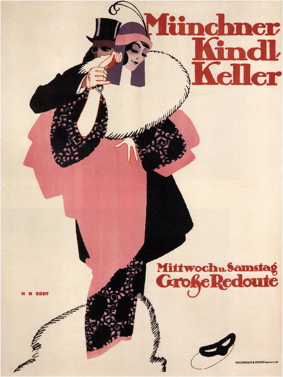München Kindl Keller, 1913 af Hans Rudi Erdt