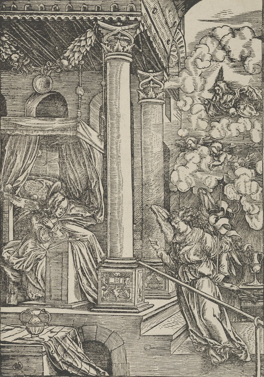 Bebudelsen. af Hans Schäufelein the Elder