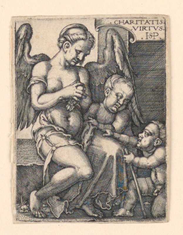 Velgørenhed af Hans Sebald Beham