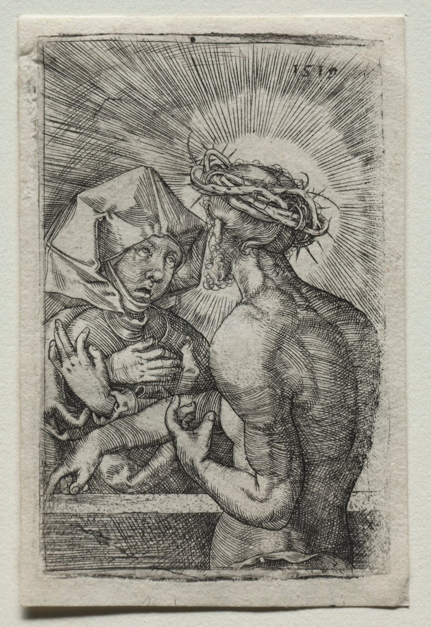 Kristus og Jomfruen, 1519. af Hans Sebald Beham