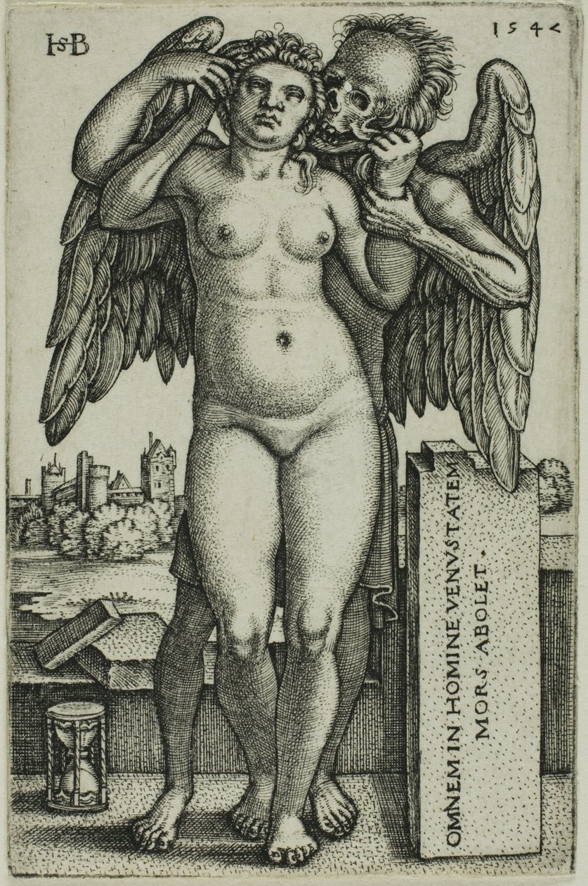 Døden og Jomfruen af Hans Sebald Beham