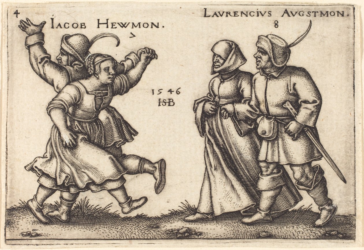 Juli og august af Hans Sebald Beham