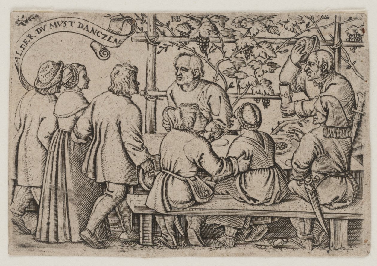 Bondefest af Hans Sebald Beham