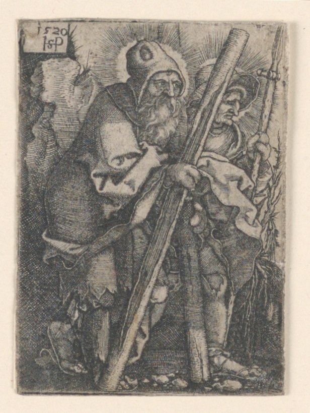 Sankt Andreas og Sankt Thomas af Hans Sebald Beham