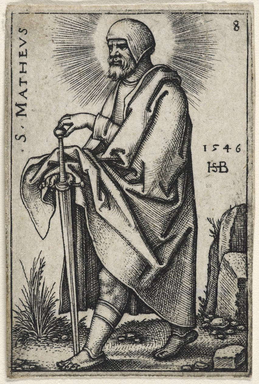 Sankt Matthæus, 1541-46 af Hans Sebald Beham